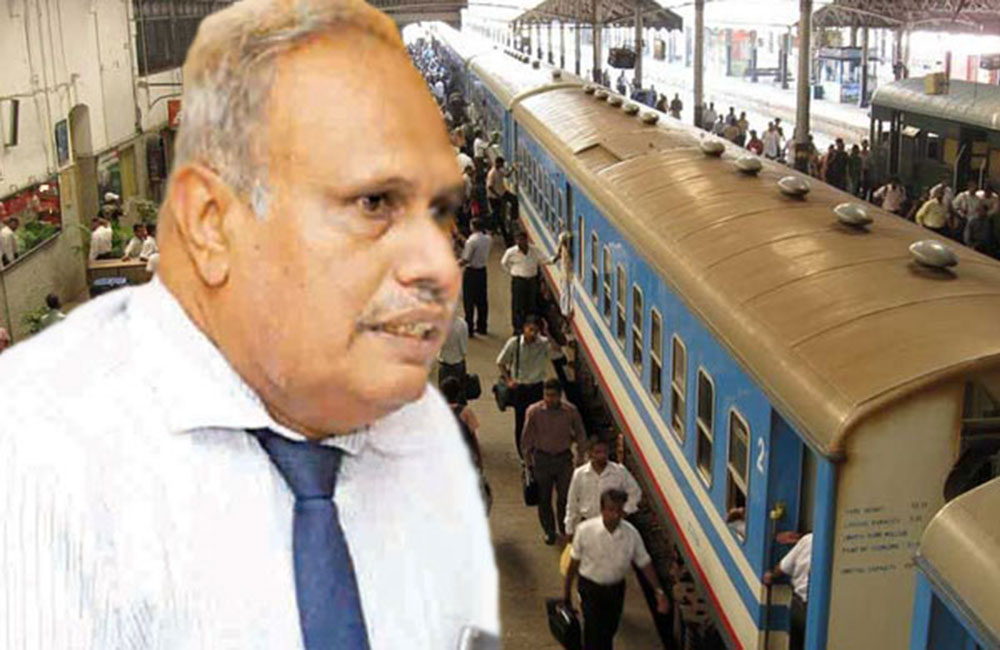 දුම්රිය සාමාන්‍යාධිකාරී ඉල්ලා අස්වෙයි : හේතුව මෙන්න !