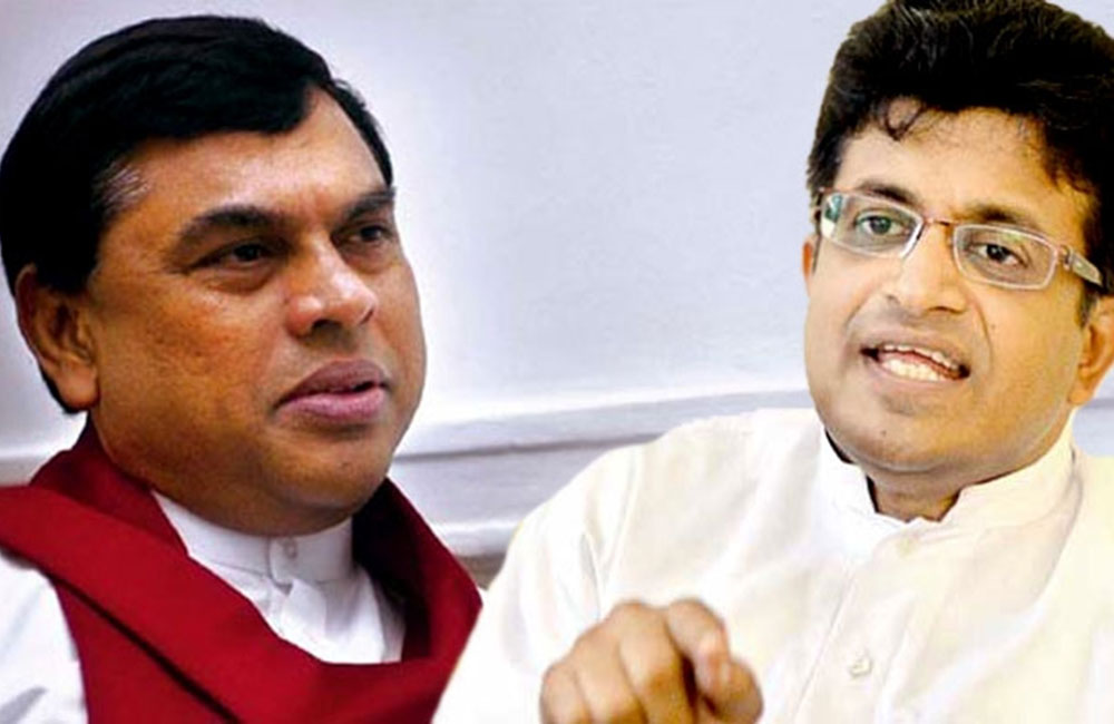 බැසිල් - ගම්මන්පිල ගැටෙති : බැසිල්ගේ සහයට මහින්දත් ඇවිත් !