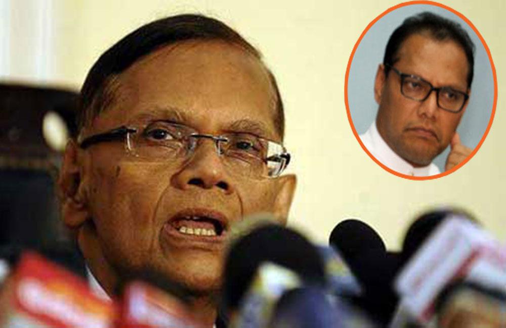 මෙහෙ රට ගිනි අරගෙන : දයාසිරි එනවා තනතුරු ඉල්ලගෙන - ජී.එල්. පීරිස් 