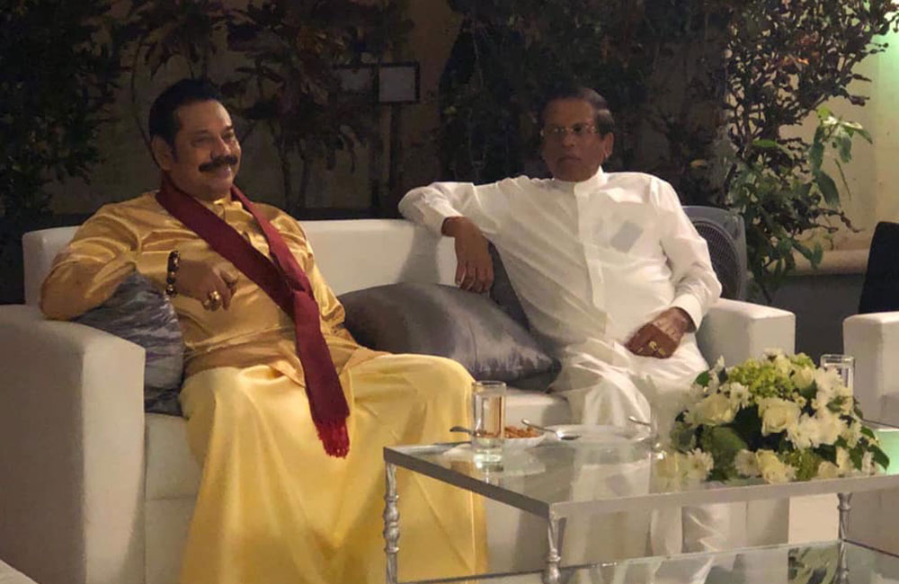 ගෝඨාට අපේක්ෂකත්වය දීලා නෑ: මහින්ද සිරිසේනට කියලා !