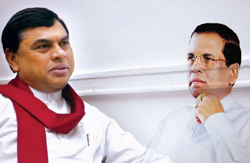 සිරිසේනට තේරෙන දේ බැසිල්ට තේරෙන්නේ නෑ : වීරවංශ පාර්ශවයෙන් චෝදනා !