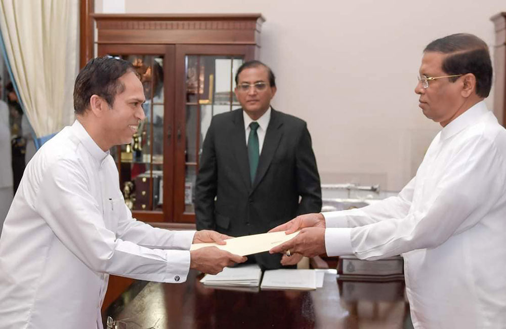 සිරිසේනගෙන් හිස්බුල්ලාට නව තනතුරක් !