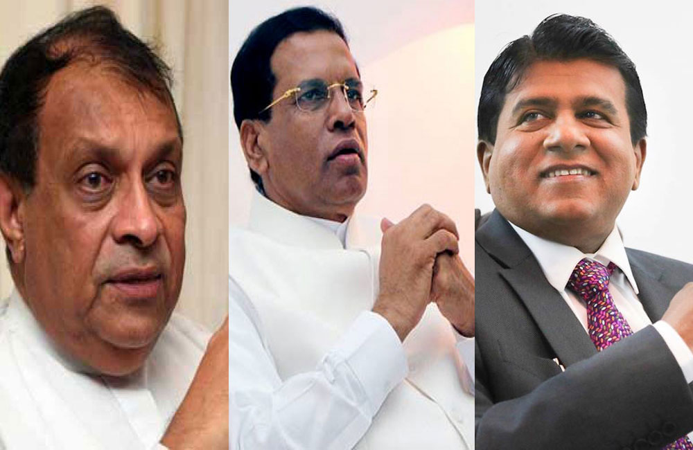 කරූ -සිරිසේන හමුවේ කොළ එළි දැල්වෙයි - මහින්ද හාන්සියි : විජේදාසටත් ලකුණු !