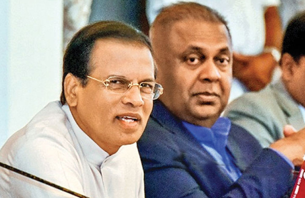පොලිසිය සිරිසේනට : ආයතන 48ක් මංගලට : අමාත්‍යංශ විෂය දක්වන ගැසට් එක මෙන්න !