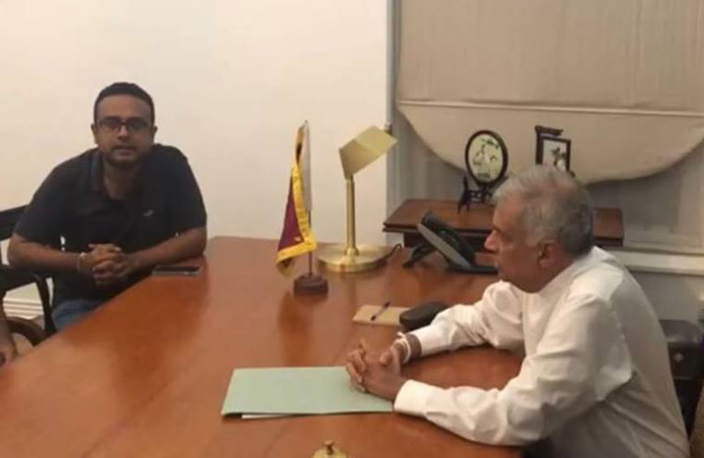 මනුෂ නානායක්කාරගේ සහය අගමැති රනිල්ට : ඉල්ලා අස්වීමේ ලිපිය මෙන්න 