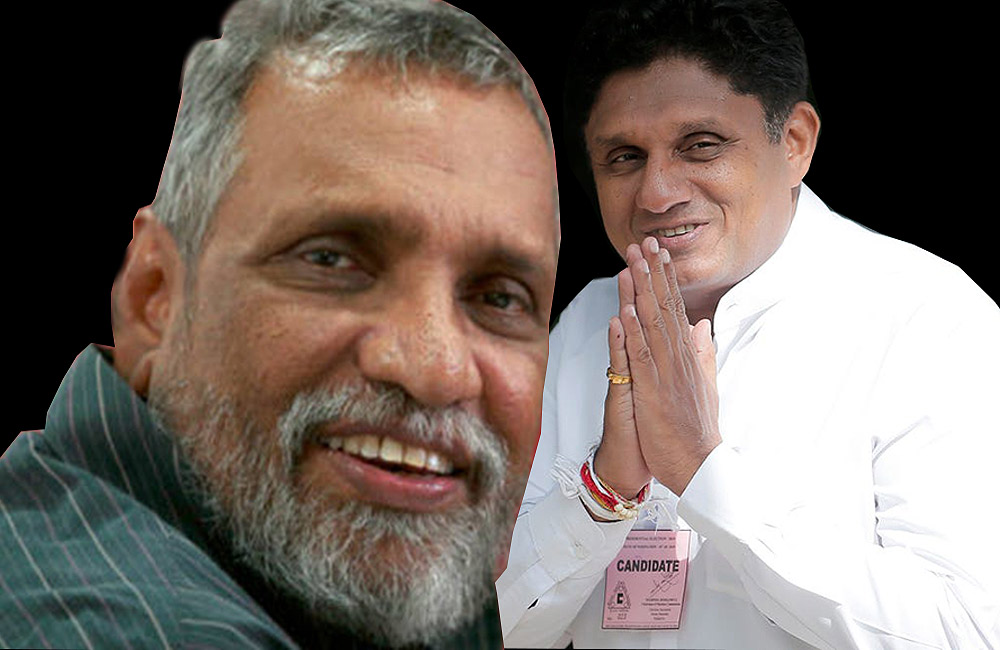  කොරෝනා අස්සේ  දේශපාලනය : මැකෝට තුති පිදූ සජිත් ආණ්ඩුවට දෙහි කපයි !