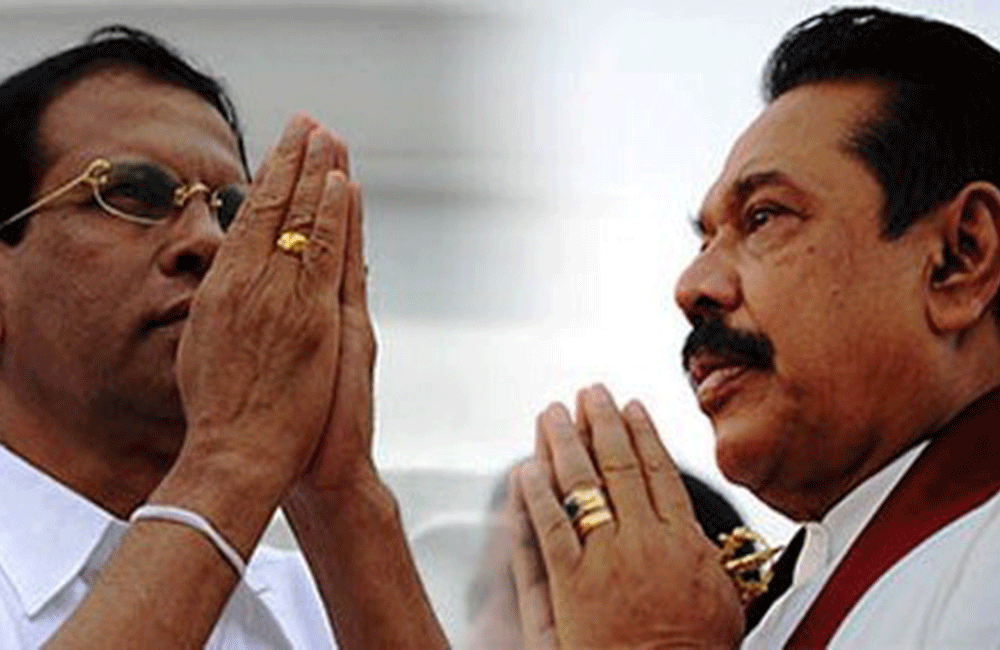 ශ්‍රීලනිප ඇමතිලා නිසා ජනාධිපති අර්බුදයක : මහින්දත් පොරොන්දුවක් දීලා