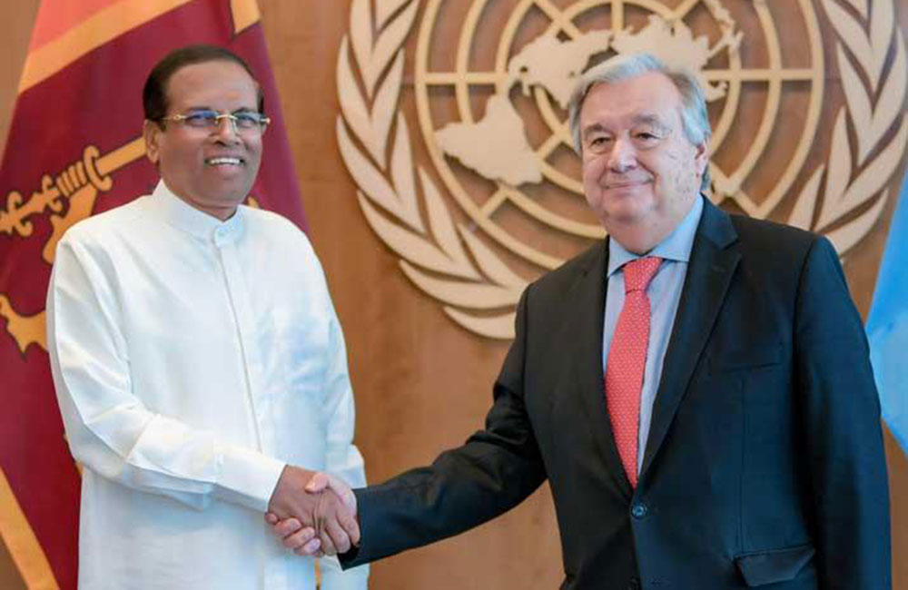 ජනපති, එජා මහලේකම් හමුවෙයි