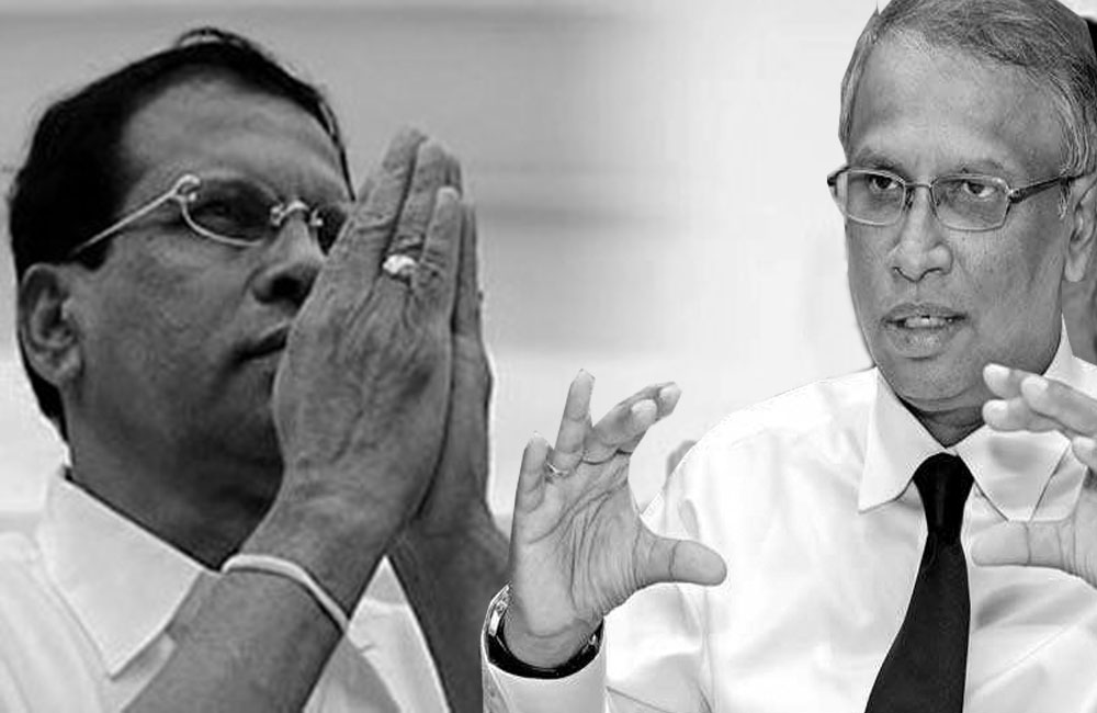 එන්න කියලා නාවොත් : සිරිසේනට නඩු දාන්න පුළුවන් - සුමන්තිරන්