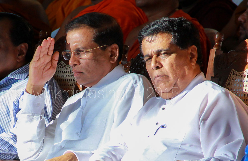 සිරිසේන - සිරිපාල ගැටුමක් !