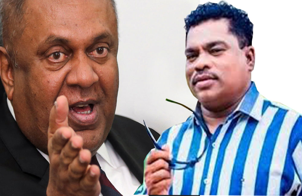 පියල් ගැන සැකයි : ඇමැති මංගල ClD යයි !