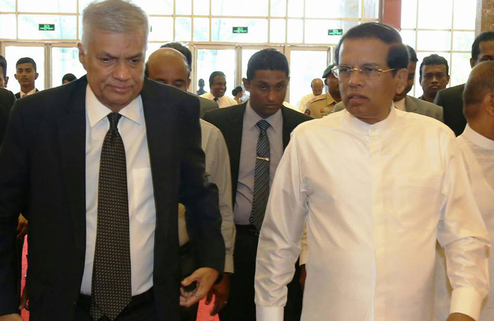 මුල අමතක සිරිසේනට : අගමැති රනිල්ගෙන් පිළිතුරක් ! 