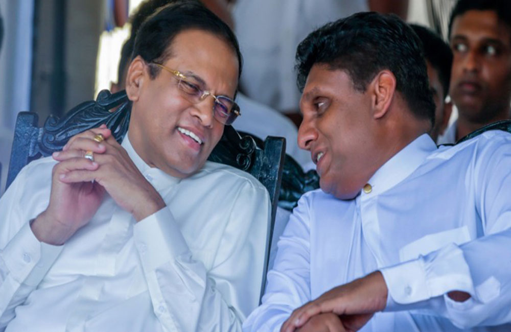 ශ්‍රිලනිපය වැට උඩ : සජිත්ට සහය දැක්වීමට සූදානමක් !