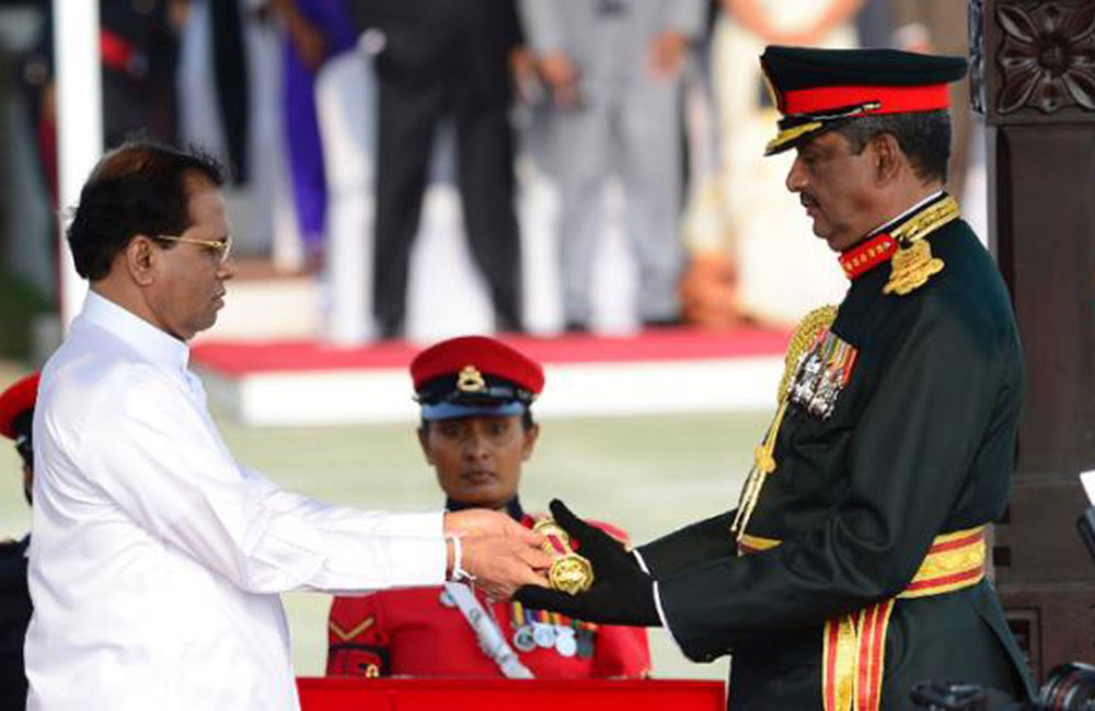 සිරිසේනගේ ඊළඟ ගැසට් එක: ෆොන්සේකාගේ ෆීල්ඩ් මාර්ෂල් ගලවන්න !