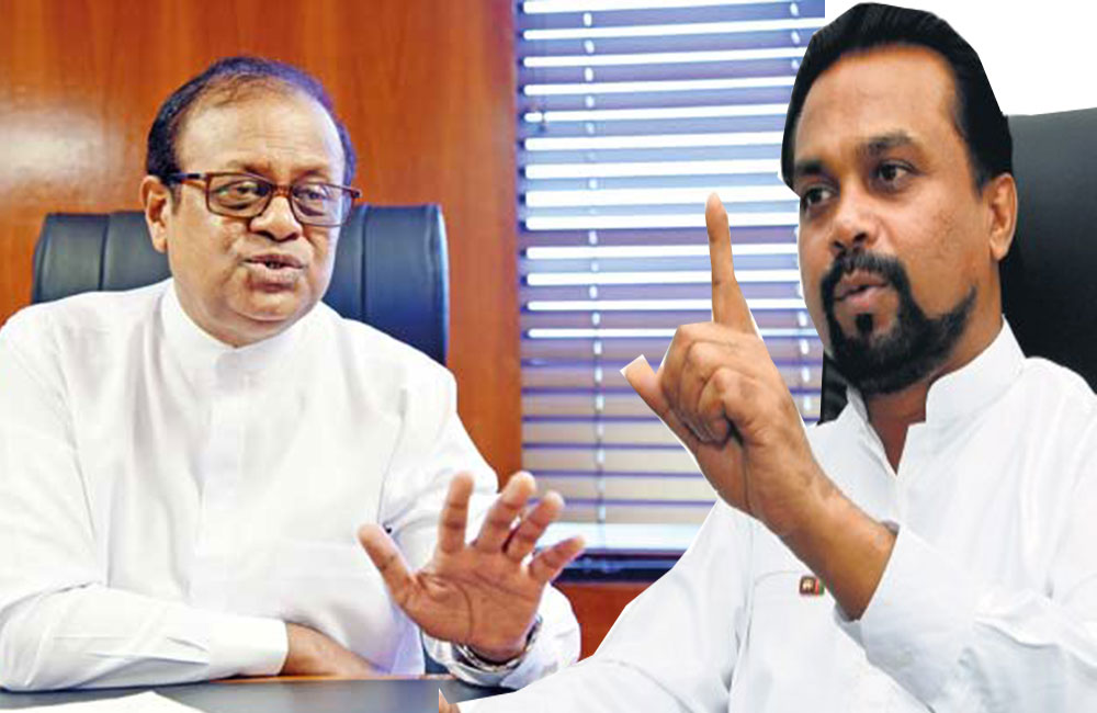 සුසිල්ට විමල්ගෙන් කනේ පාරක් : බලය ගන්න ශ්‍රීලනිපය ඕන නැහැ ලු !