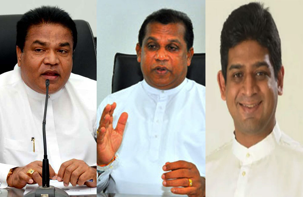 තවත් ඇමති මාරුවක් : හැරිසන්ගේ කෑල්ලක් ගැලවෙයි : වසන්තට රාජ්‍ය අමාත්‍ය ධූරයක් !