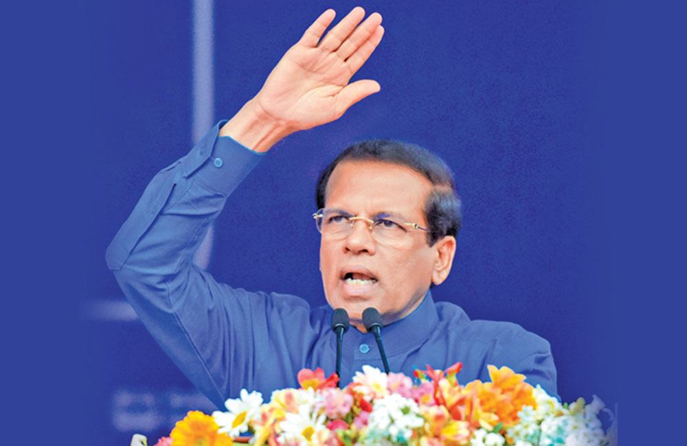 ශ්‍රීලනිපය හැරගිය මන්ත්‍රීලාට සිරිසේනගෙන් රතු එළියක් : මන්ත්‍රීධුරත් අවදානමේ ! 