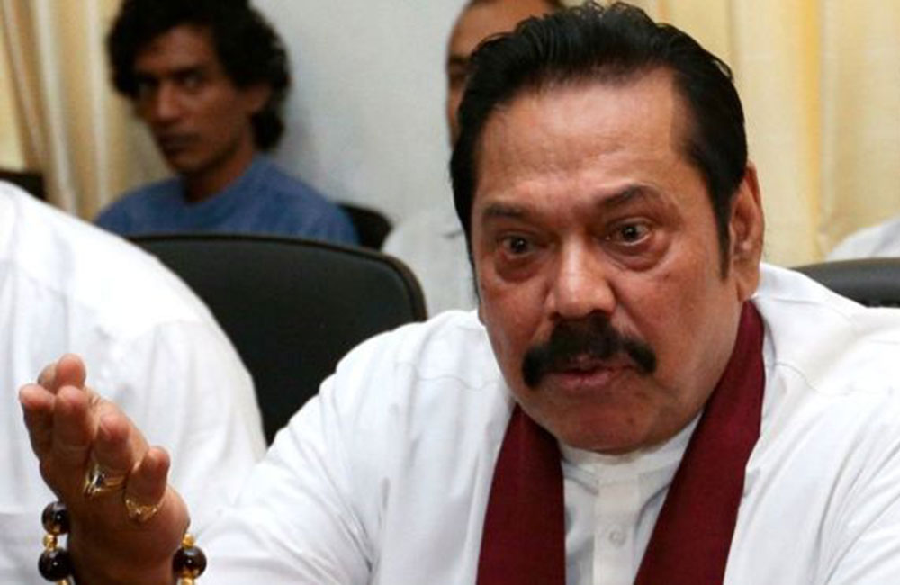 මහින්දගේ අලුත් ස්ථාවරය මෙන්න !