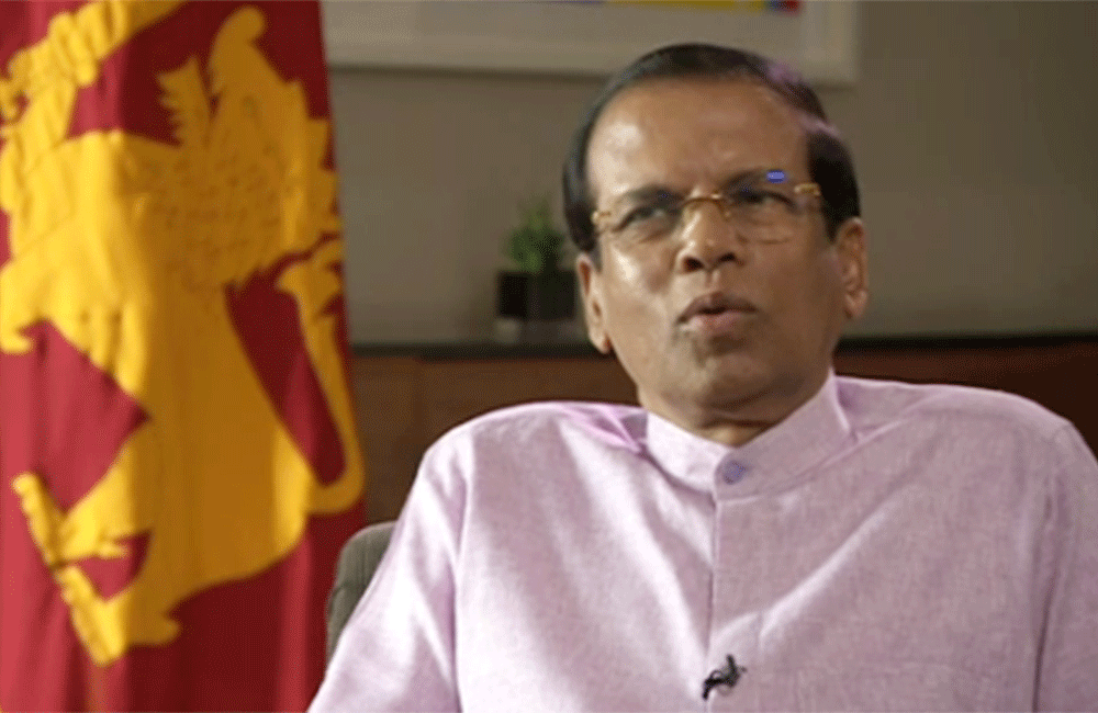 ලංකාවේ කිසිම දේශපාලන සිරකරුවෙක් නෑ : ජනාධිපති බීබීසීයට කියයි