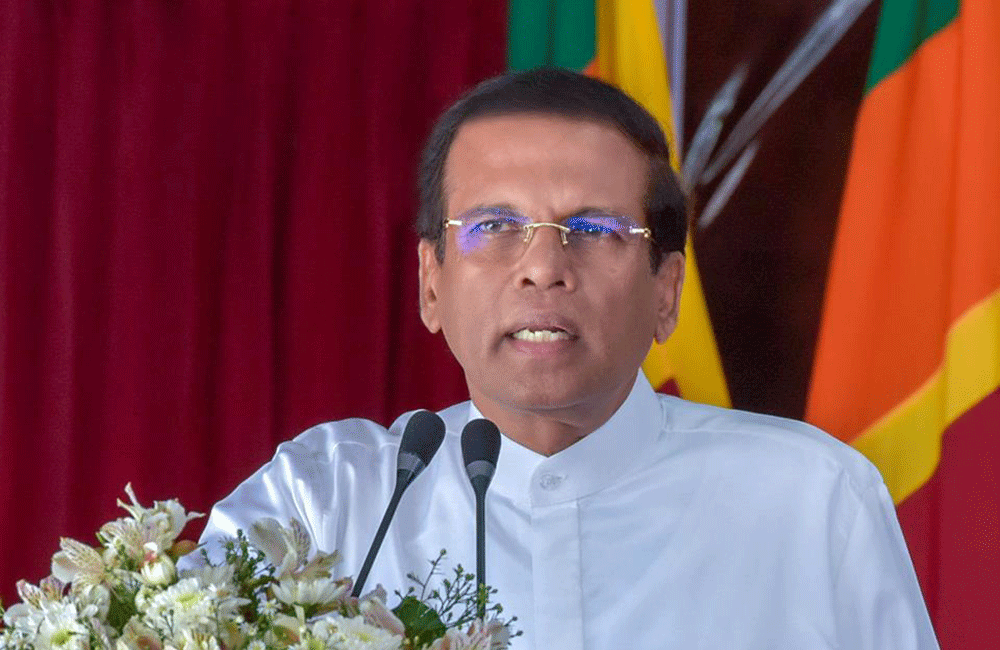 පොලිස්පතිට ජනාධිපතිගෙන් රතු නිවේදනයක්