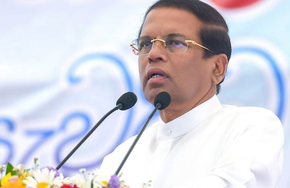මට මරණ තර්ජන තියනවා - සිරිසේන : ඝාතන කුමන්ත්‍රණ නාටකය යළිත් වේදිකාවේ !