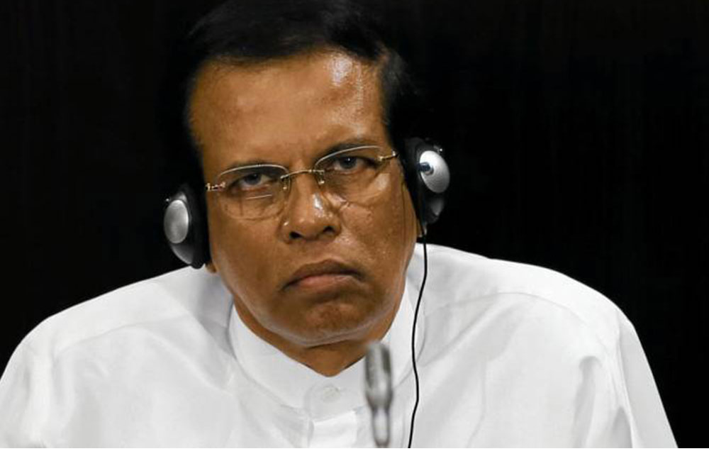 හැමදේටම මුල ශ්‍රේෂ්ඨාධිකරණයයි : සිරිසේන නිදහසට කරුණු කියයි !