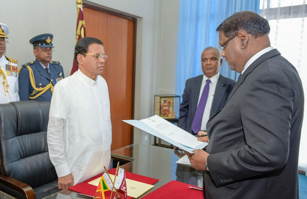 නව අගවිනිසුරු නලින් පෙරේරා !