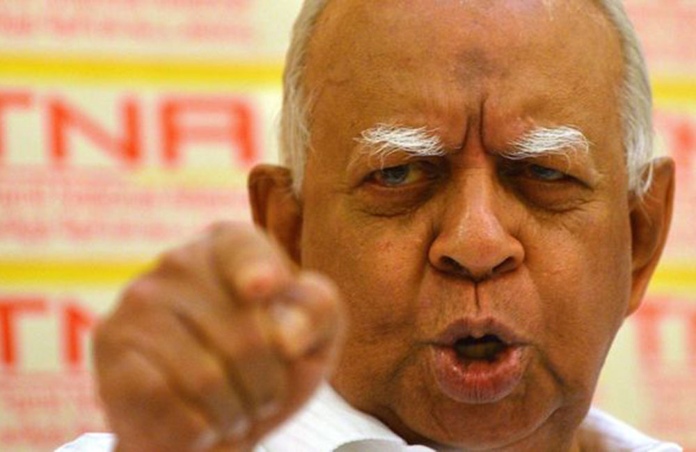 දෙමළ ජනතාවට ලබාදුන් පොරොන්දු ඉටුකරනු - ආර්. සම්බන්ධන්