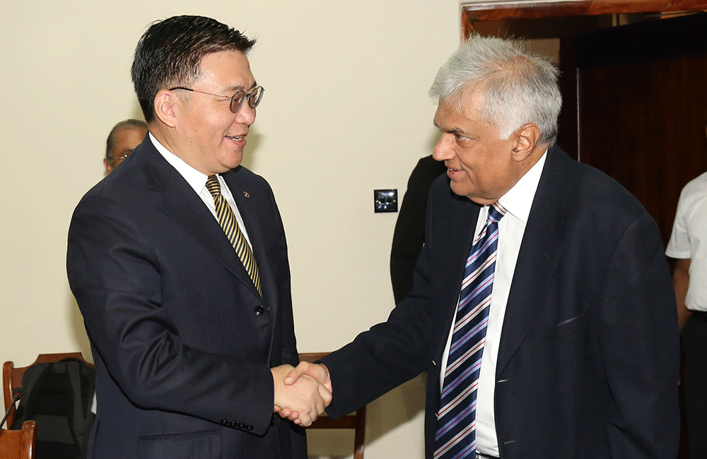 ඉන්දියන් සාගරයේ  මූල්‍ය කේන්ද්‍රස්ථානය වීමේ ශ්‍රී ලංකා අභිලාෂයට චීන සහය 
