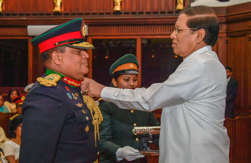 සිරිසේන - ශවේන්ද්‍ර ජාත්‍යන්තරයේ : ඇමරිකාවෙන් අවවාදාත්මක නිවේදනයක් !