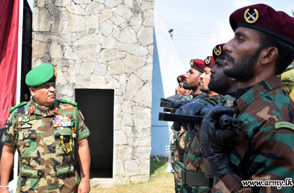 කොමාන්ඩෝ රෙජිමේන්තුවේ අණදෙන නිළධාරී තනතුර ශවේන්ද්‍ර සිල්වාට