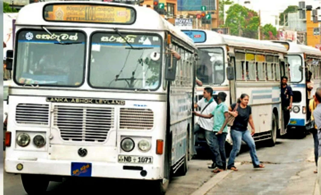 පෞද්ගලික බස් වර්ජනය අසාර්ථකයි !