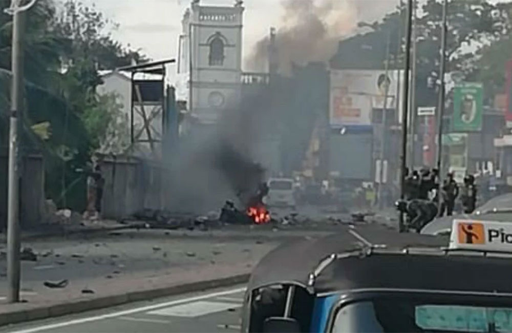 කොච්චිකඩේ පල්ලිය අසල තවත් පිපිරීමක්!