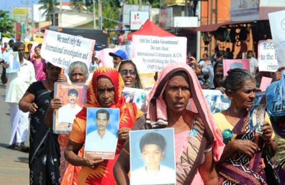 අතුරුදහන් වූවන්ගේ ඥාතීන් තවමත් මහ මග