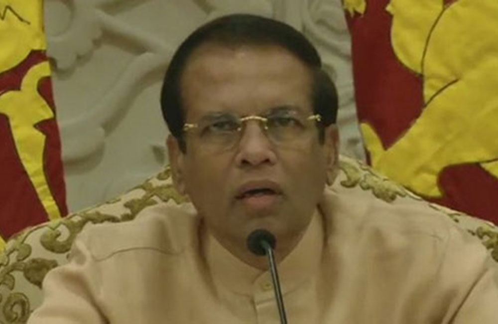 ජනාධිපතිවරණය දෙසැම්බර් 07 : සිරිසේන ඉන්දියාවේදී කියයි 