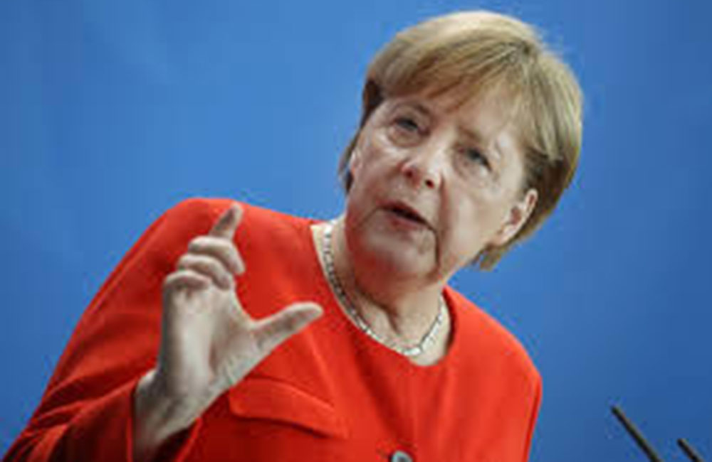 ඇන්ජලා මාකල්ර්ගෙන් ඉස්ලාම් අන්තවාදීන්ට විරෝධය