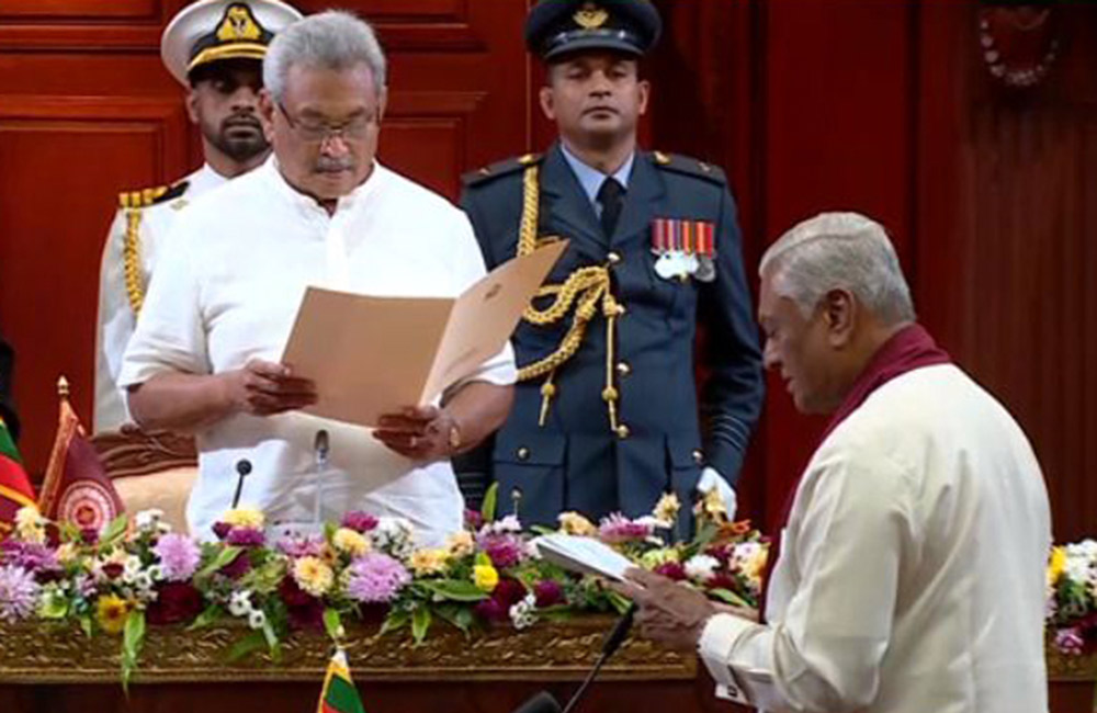 නව රජයේ රාජ්‍ය හා නියෝජ්‍ය ඇමතිවරු දිවුරුම් දෙයි