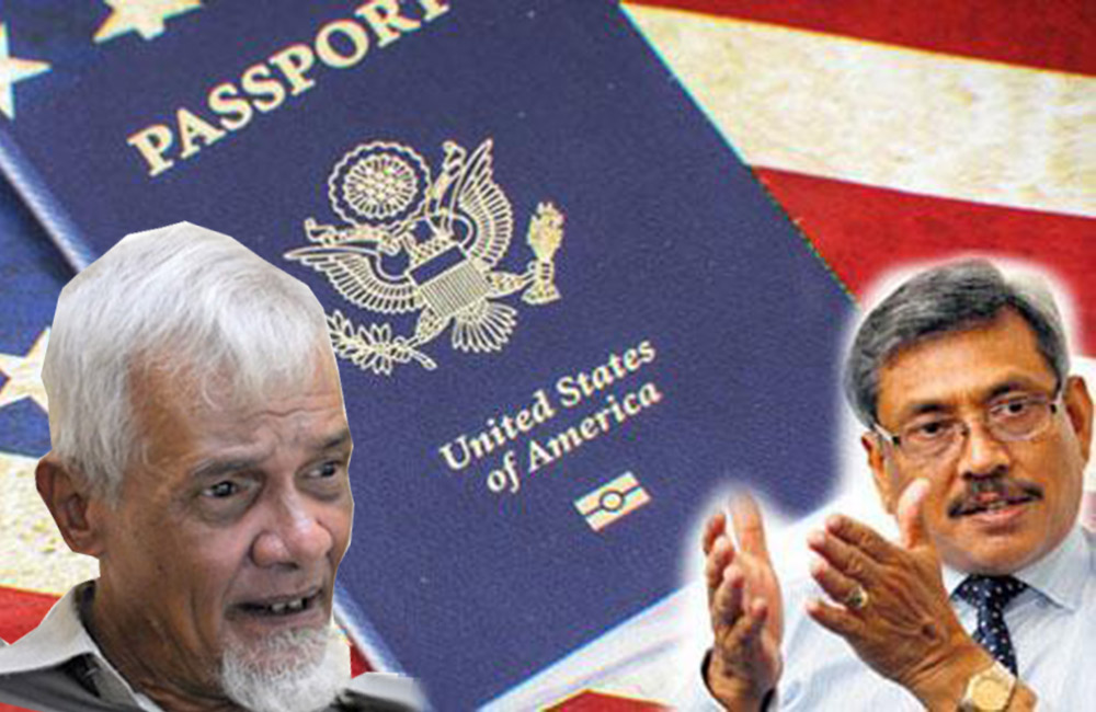 ගෝඨාභය ඇමරිකන් පුරවැසියෙක් :ඔහුට ඡන්දය ඉල්ලන්න දීම වැරදියි -  අයිවන් !