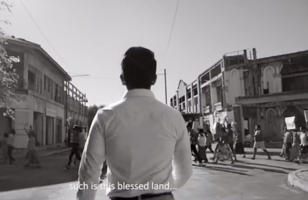 අපි සීරුවෙන් තේමා ගීතයත් රාජපක්‍ෂලා උස්සලා !