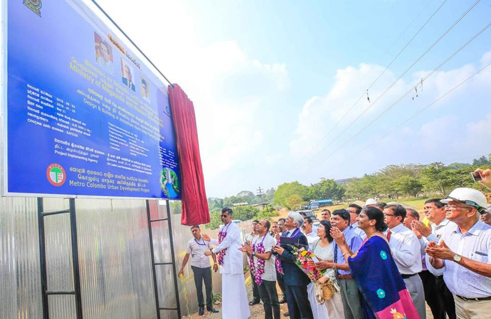 කොළඹ ජල ගැලීම් පාලනයට : චම්පිකගෙන් උමං මාර්ග 2ක් !