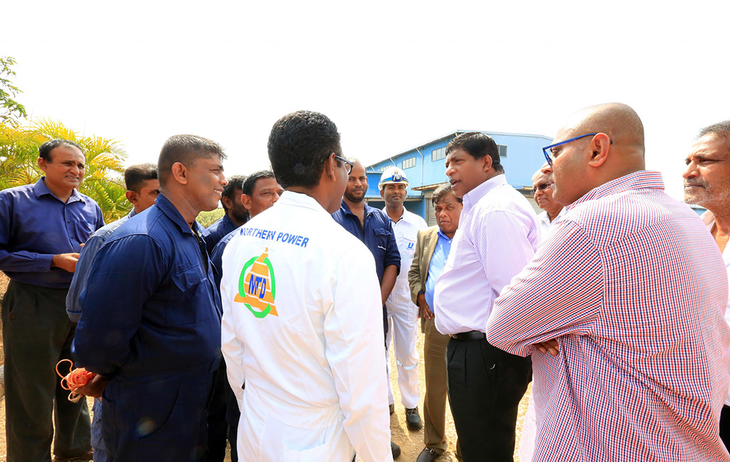 ඩෙල්ෆ් දූපතේ ඇරඹි සූර්ය සහ සුළං විදුලි උත්පාදන ක්‍රියාදාමය වේගවත් කරනවා - ඇමති රවී