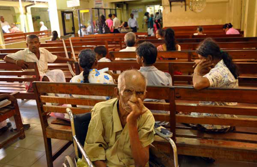 රෝගීන් මරණ වර්ජනයට GOMA සූදානම් : පොහොට්ටු අපේක්ෂකයා දිනවන පොරොන්දුවක් !