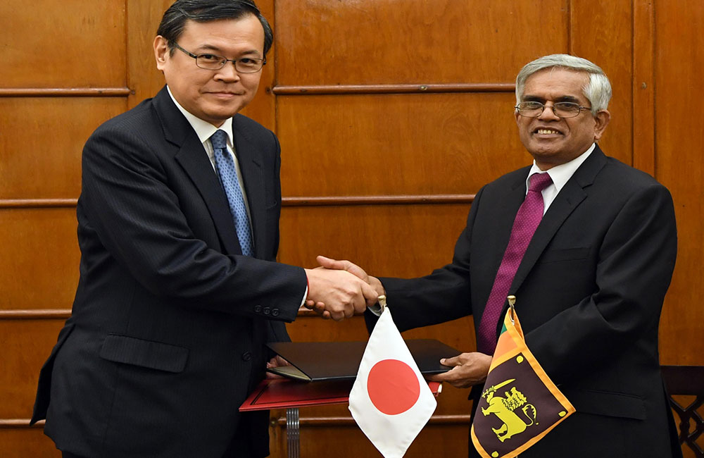 ත්රස්ත මර්දනයට ජපන් ආධාර !