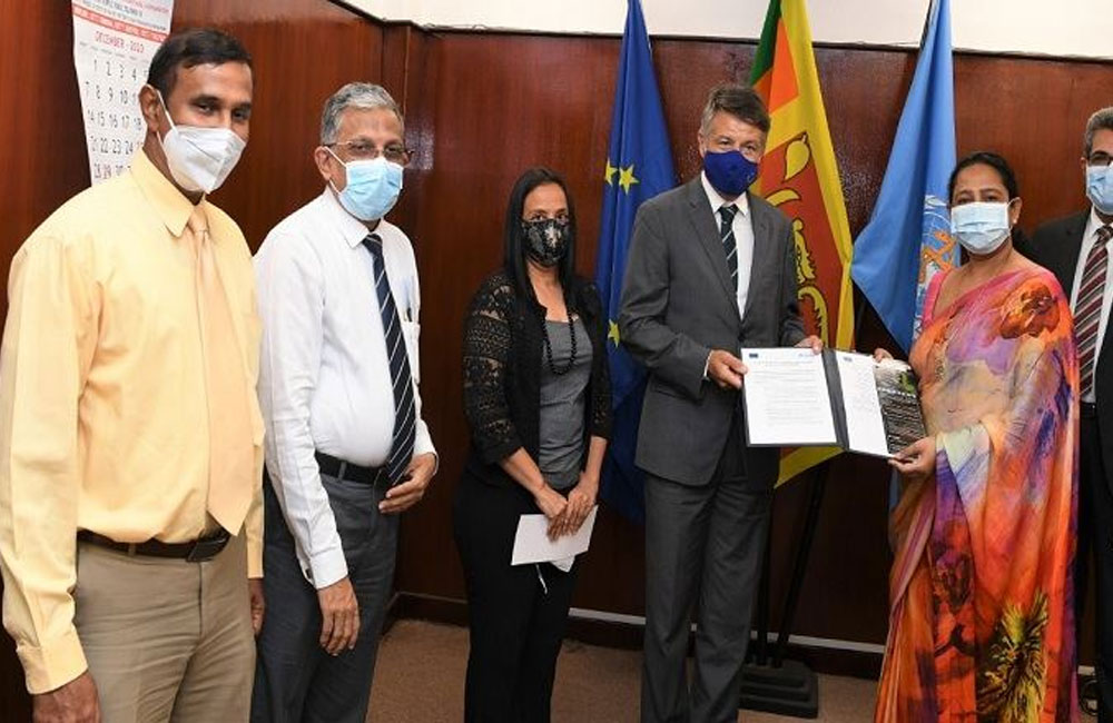 කොවිඩ් මර්දනයට  යුරෝ මිලියන 02 ක ප්‍රදානයක්