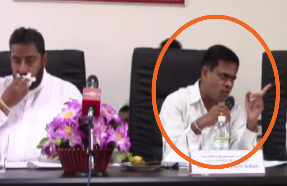 අවනීතියට වැඩ කරන්න කියා ඇමතිවරුන්ගෙන් දිගින් දිගටම රාජ්‍ය නිලධාරීන්ට බලපෑම් ! (වීඩියෝ)