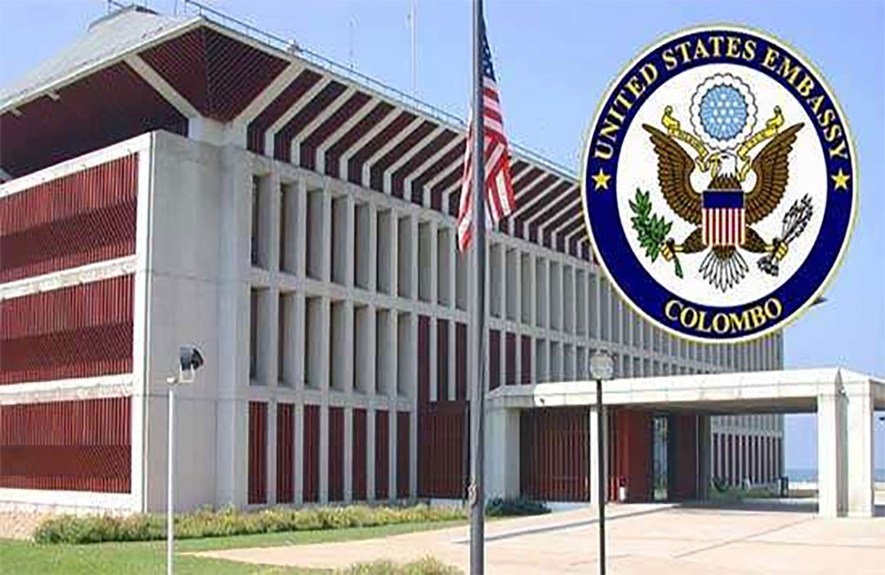 සාමකාමි විරෝධතාව අවහිර කරන්න අපි ඉල්ලුවේ නෑ : ඇමරිකානු තානාපති කාර්‍යාලය !