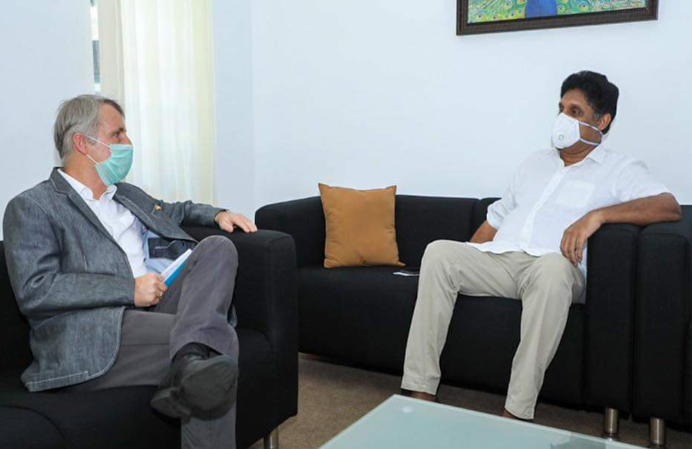  අපනයන අවස්ථා පුළුල් කරගන්න : සජිත් ජර්මන් තානාපති සමග සාකච්ඡාවක !