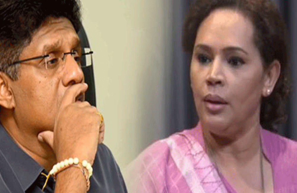 විහිළු ලියුම් එවන්න එපා : ඩයනාගෙන් සජිත්ට දැඩි අවවාදයක් !