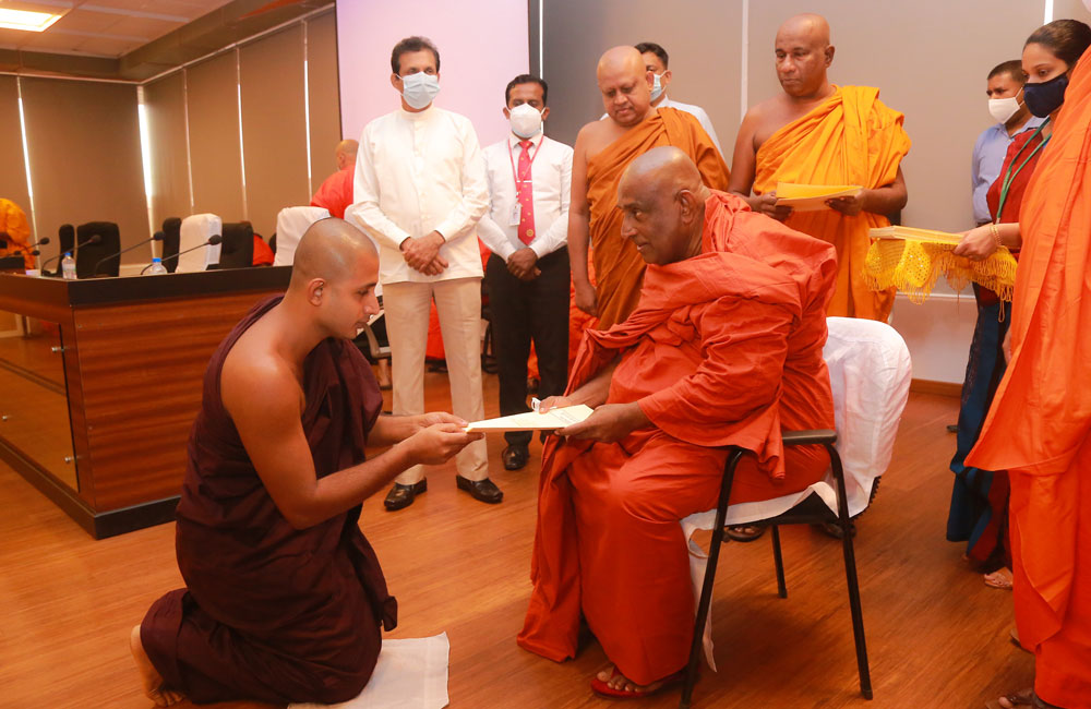 පරිවේණාචාර්ය හිමිවරුන් සඳහා නව පත්වීම් 