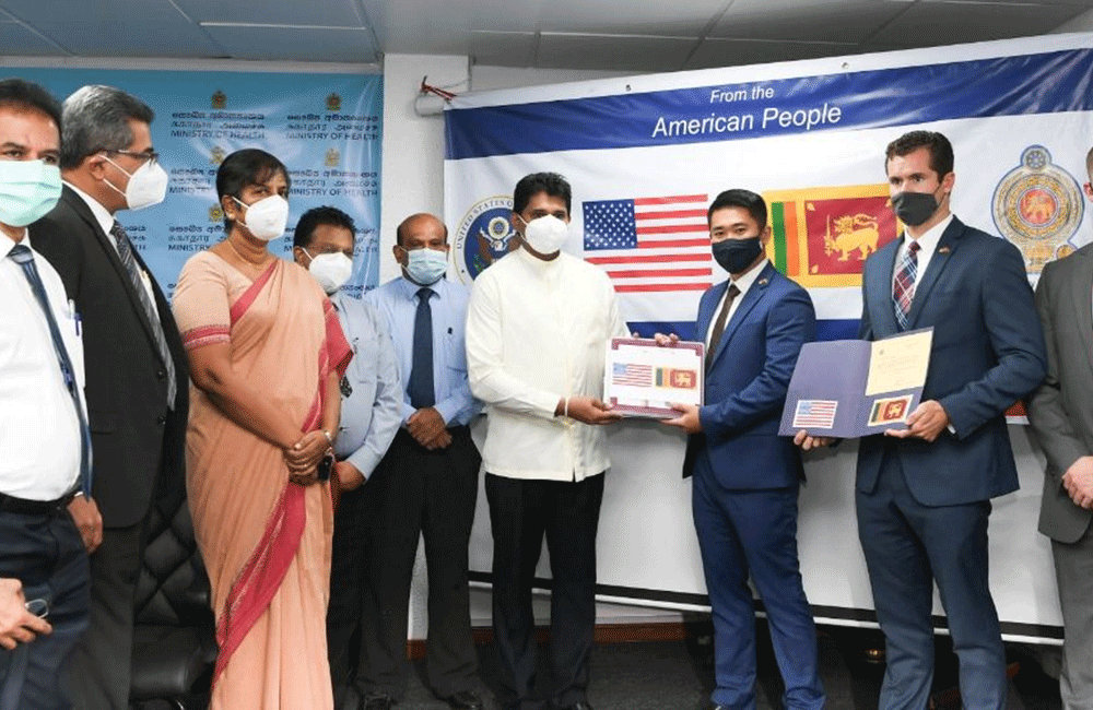 ඇමරිකාවෙන් ලංකාවට PCR පරීක්ෂණ කට්ටල තොගයක් සමග  සංචාරක පාලනයක් !